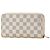 Zippy Cartera larga Damier Azur Louis Vuitton Blanco - vista 2