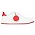 Sneakers della linea Rivoli di Louis Vuitton Bianco Rosso - vista 4