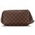 Borsa Tote Damier Belmont BB di Louis Vuitton Marrone Rosa Damier ebene - vista 3