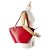 Borsa a Spalla Saint Jacques Epi Louis Vuitton Rosso - vista 10
