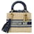 Dior Cannage Lady Blue Cloth  ref.2049551