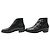 STIVALI JOHN LOBB WILLOW TRIPLE FIBBIA 5E 37.5 PELLE NERA - vista 2