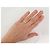 NOVO ANEL REPOSSI ANTIFER 2 LINHAS RAF2AKWG00000 53 OURO BRANCO 18K DIAMANTES Prata - vista 13