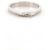 NOVO ANEL REPOSSI ANTIFER 2 LINHAS RAF2AKWG00000 53 OURO BRANCO 18K DIAMANTES Prata - vista 2