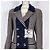 Chanel Beige Hahnentritt Tweedjacke mit CC-Buttons - Ansicht 5