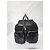 Schwarzer Nylon-Rucksack mit Vintage-Lederbesatz von Gucci - Ansicht 10