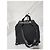 Schwarzer Nylon-Rucksack mit Vintage-Lederbesatz von Gucci - Ansicht 4