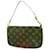 Louis Vuitton Pochette Accessoire Marrom Lona  ref.2050283