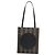 Pequin FENDI Pecan Canvas Tote Bag Braun Schwarz Auth yk17395 - Ansicht 2