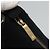 Borsa a spalla CHANEL Choco Bar in tela nera CC Auth BA034 Nero - vista 14
