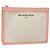 Borsa a mano BALENCIAGA in tela rosa e bianca 410119 Auth bs22154 Bianco