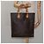 LOUIS VUITTON Sac Plat Monogram Borsa a Mano M51140 LV Auth ep7390 Monogramma - vista 20