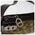 Borsa a spalla in tela Trotter Christian Dior marrone Auth bs22437 - vista 15