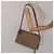Borsa a spalla in tela Trotter Christian Dior marrone Auth bs22437 - vista 20