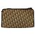 Borsa a spalla in tela Trotter Christian Dior marrone Auth bs22437 - vista 3