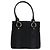Bulgari Borsa a mano BVLGARI in tela nera e argento autentica bs22572 Nero - vista 3