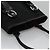 Bulgari Borsa a mano BVLGARI in tela nera e argento autentica bs22572 Nero - vista 6