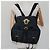 Zaino in nylon nero Gianni Versace Auth 115404 - vista 22