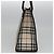 Borsa a mano in tela beige marrone con motivo Nova Check di BURBERRY Auth BA050 - vista 4