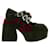 Autre Marque Burgundy Velvet Heels Dark red  ref.2050844