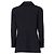 Giacca in cotone a coste blu navy Chanel - vista 2