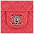 Borsa a spalla in pelle rosso lampone Chanel - anni 2000 - vista 5
