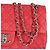 Borsa a spalla in pelle rosso lampone Chanel - anni 2000 - vista 6