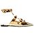 Sandali Valentino Garavani Roman Stud in pelle oro D'oro