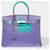 Hermès HERMES Birkin 30 Bag in Blue Leather - 102533  ref.2051153