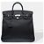 Haut à courroies Hermès Borsa HERMES Haut a Courroies in Pelle Nera - 102530 Nero