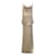 Autre Marque Antonelli Gold Metallic Tank and Skirt Set Golden Viscose  ref.2051175