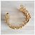 Chanel Madmoiselle Armband Gold Metall Größe M Golden - Ansicht 10