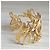Chanel Madmoiselle Armband Gold Metall Größe M Golden - Ansicht 3