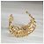 Chanel Madmoiselle Armband Gold Metall Größe M Golden - Ansicht 6