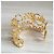 Chanel Madmoiselle Armband Gold Metall Größe M Golden - Ansicht 9