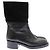 Botines CHANEL T.EU 37.5 Cuero Negro - vista 2