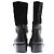 Botines CHANEL T.EU 37.5 Cuero Negro - vista 5