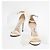 Sandali Jimmy Choo Aveline 100 in pelle Eggshell Bianco sporco - vista 2