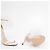 Sandali Jimmy Choo Aveline 100 in pelle Eggshell Bianco sporco - vista 4