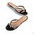 Sandali Aquazzura Gem Palace in satin nero - vista 2