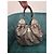 Mahina Babylone Borsa Louis Vuitton Mahina Grande Pelle Argentata Argento - vista 2