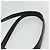 Borsa a spalla CHANEL in pelle nera CC Auth bs22384 Nero - vista 8