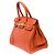 Hermès Sac HERMES Birkin 30 en Cuir Orange - 102531 - vue 5