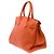 Hermès Sac HERMES Birkin 30 en Cuir Orange - 102531 - vue 6