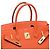 Hermès Sac HERMES Birkin 30 en Cuir Orange - 102531 - vue 7