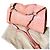 Borsa da viaggio Bottega Veneta in pelle di struzzo rosa
