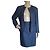 Completo con gonna Vanessa Bruno in lino blu
