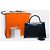 Hermès HERMES Kelly 32 Bag in Blue Canvas - 102529 - view 2
