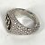 Anello in argento con strass Burberry - vista 2