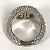 Anello in argento con strass Burberry - vista 3